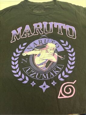 Naruto Uzumaki Graphic Tee size medium